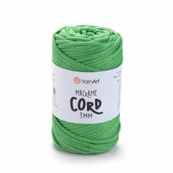 YarnArt Macrame Cord 3 mm, Dopamin Grønn