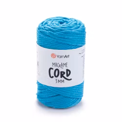 YarnArt Macrame Cord 3 mm, Sjøblå