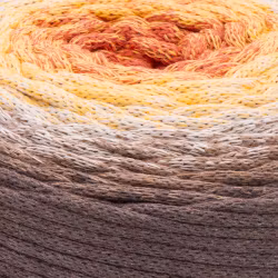 KOMMER 4.JULI YarnArt Macrame Cord Spectrum 3 mm, Brun