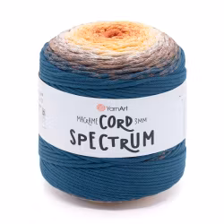 KOMMER 4.JULI YarnArt Macrame Cord Spectrum 3 mm, Blå
