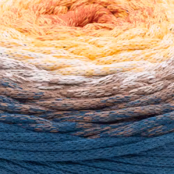 KOMMER 4.JULI YarnArt Macrame Cord Spectrum 3 mm, Blå
