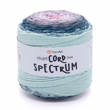 YarnArt Macrame Cord Spectrum 3 mm, Lyseblå