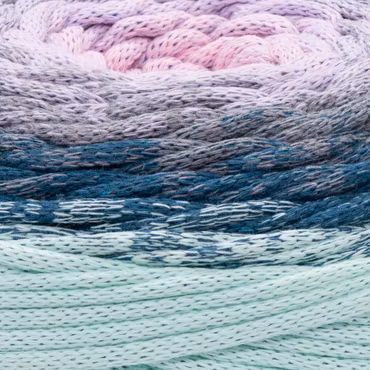 YarnArt Macrame Cord Spectrum 3 mm, Lyseblå