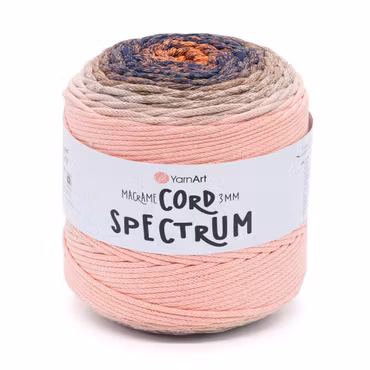 YarnArt Macrame Cord Spectrum 3 mm, Rosa