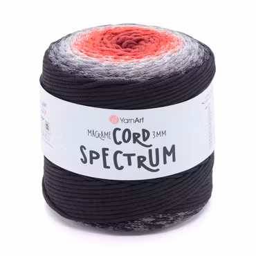 YarnArt Macrame Cord Spectrum 3 mm, Sort