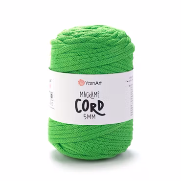 YarnArt Macrame Cord 5 mm, Dopamin Grønn