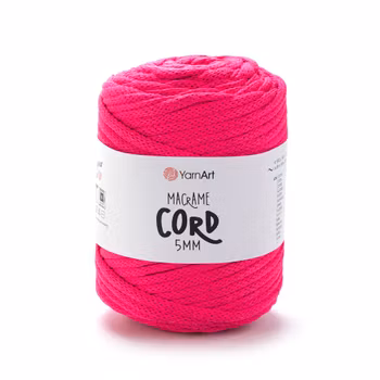 YarnArt Macrame Cord 5 mm, Dopamin Rosa