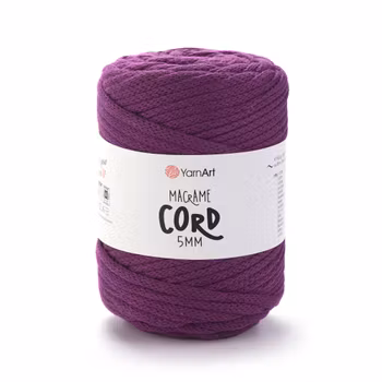 YarnArt Macrame Cord 5 mm, Lilla