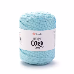 KOMMER 4.JULI YarnArt Macrame Cord 5 mm, Mint