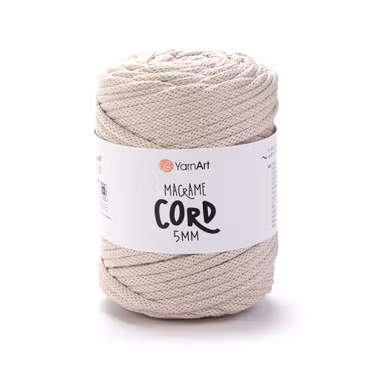 YarnArt Macrame Cord 5 mm, Beige