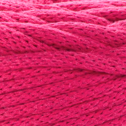 KOMMER 4.JULI YarnArt Macrame Cord 5 mm, Mørkerosa