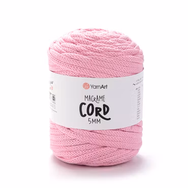 YarnArt Macrame Cord 5 mm, Rosa