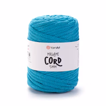 YarnArt Macrame Cord 5 mm, Sjøblå