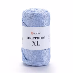 KOMMER 4.JULI YarnArt Macrame XL 3 mm, Lyseblå