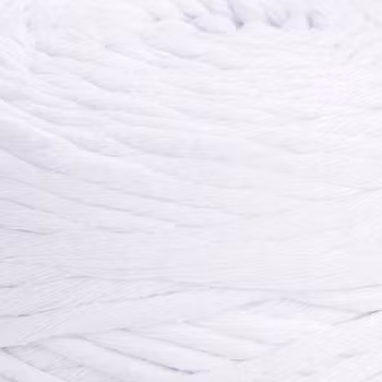 YarnArt Twisted Macrame 5 mm, Hvit