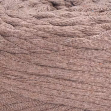 YarnArt Twisted Macrame 5 mm, Brun