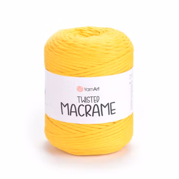 YarnArt Twisted Macrame 5 mm, Gul