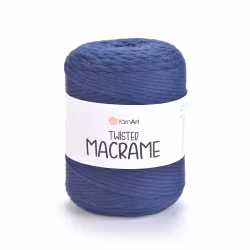KOMMER 4.JULI YarnArt Twisted Macrame 5 mm, Lilla
