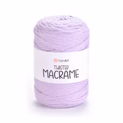KOMMER 4.JULI YarnArt Twisted Macrame 5 mm, Lyselilla