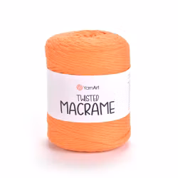 YarnArt Twisted Macrame 5 mm, Oransje