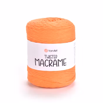 YarnArt Twisted Macrame 5 mm, Oransje