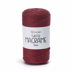 KOMMER 4.JULI YarnArt Twisted Macrame 3 mm, Burgunder