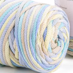KOMMER 4.JULI YarnArt Macrame Cord VR 5 mm, Multipastell