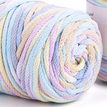 KOMMER 4.JULI YarnArt Macrame Cord VR 5 mm, Pastell