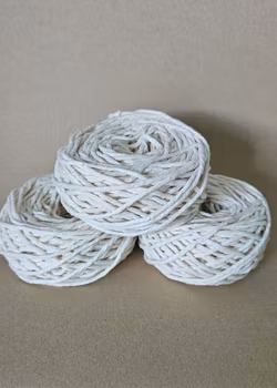 WelcomeYarn Singeltvunnet tau 3 mm, Natur