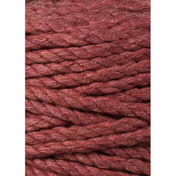 Bobbiny 3-tvunnet tau 3 mm, Wild Rose