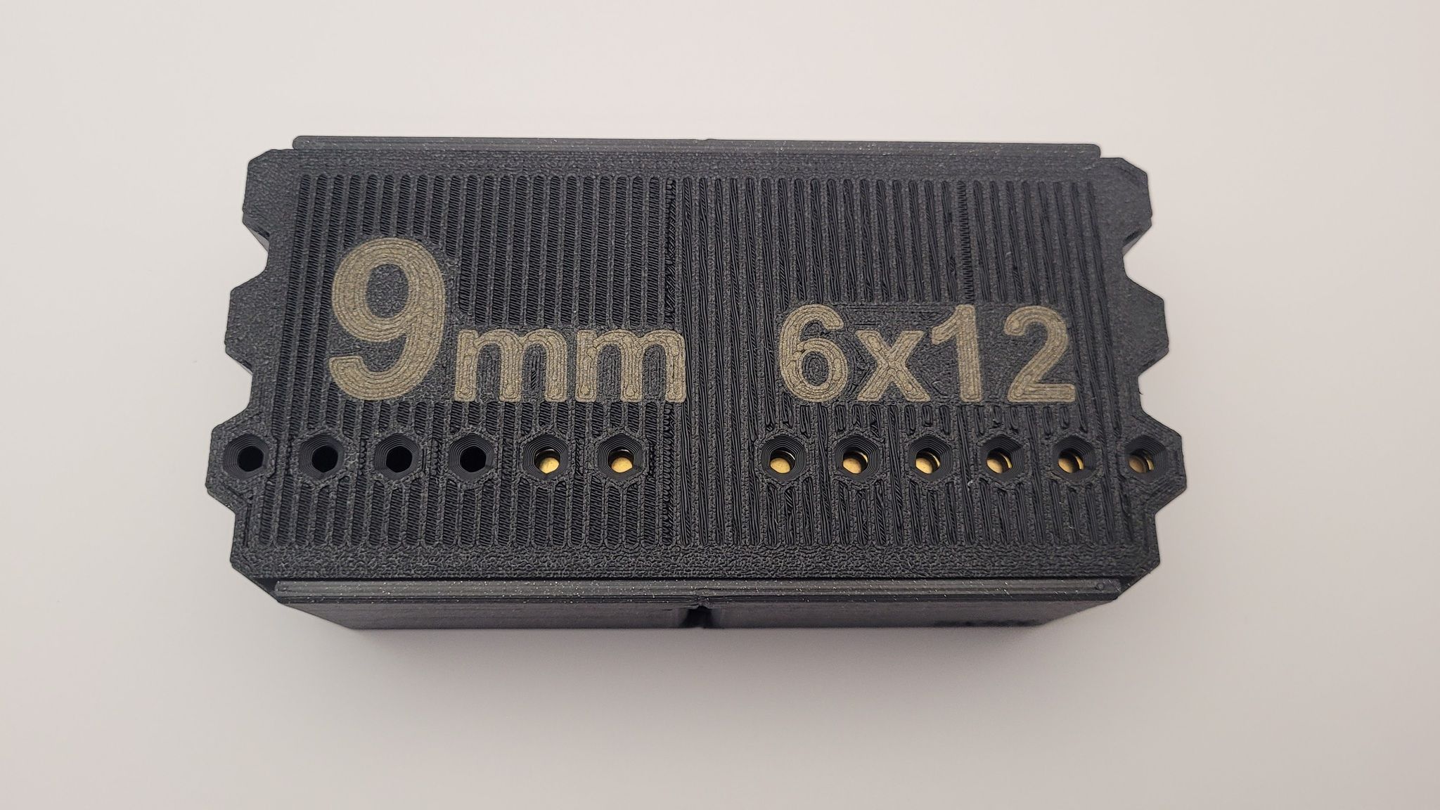 Patronboks 9mm Bikube