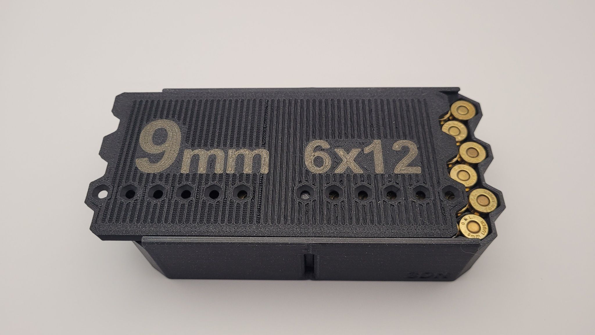 Patronboks 9mm Bikube