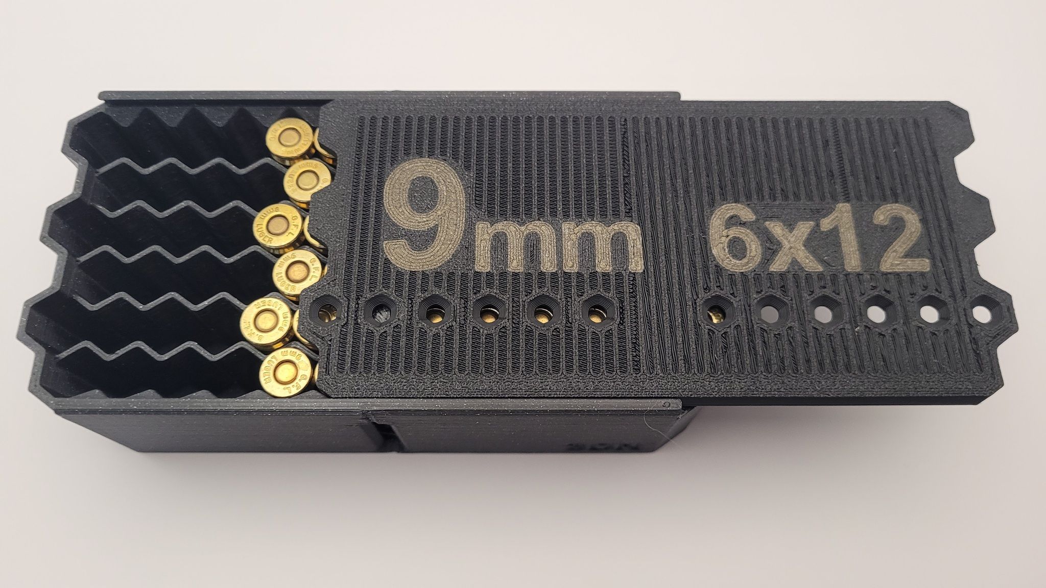 Patronboks 9mm Bikube