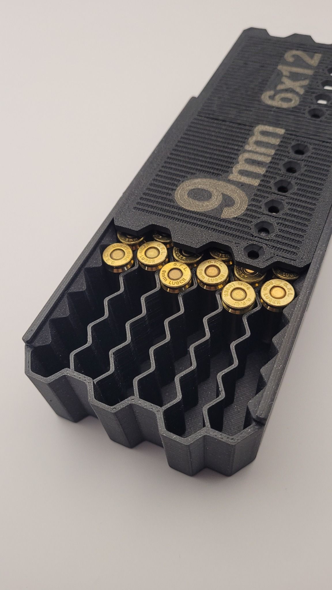 Patronboks 9mm Bikube