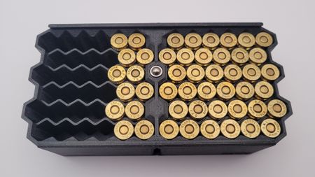 Patronboks 9mm Bikube