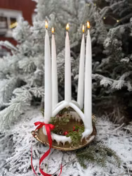 DECEMBER lördag 20/12 Stöp dina egna ljus. Dagtid 10-14