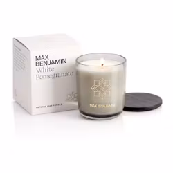 Ljus med Trälock 210g, Acqua Viva