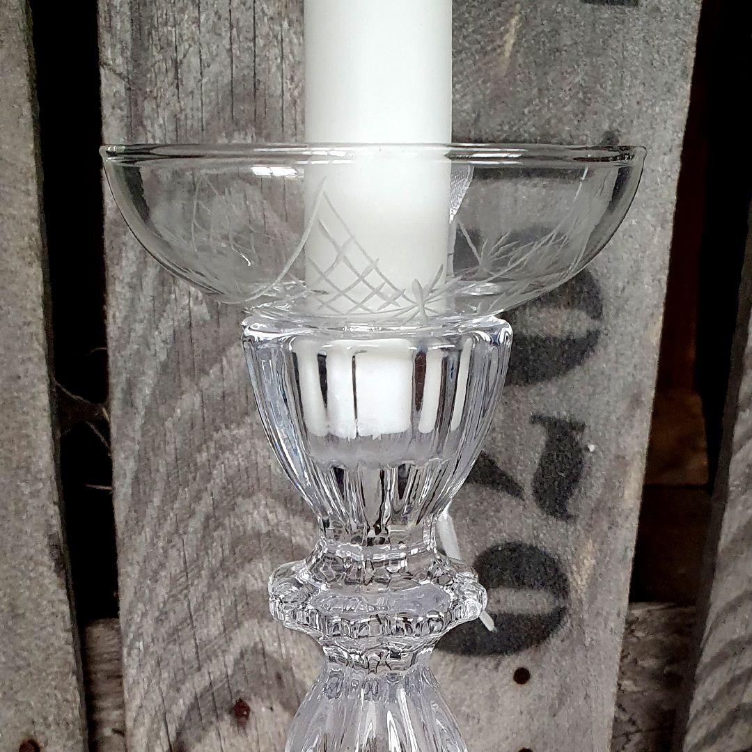 Ljusmanschett glas nr 2
