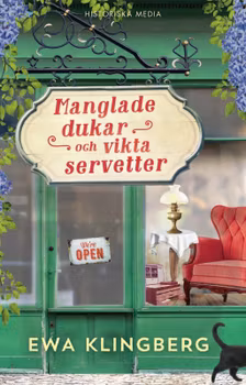 Manglade dukar och vikta servetter