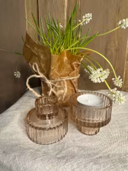 Ljushållare glas