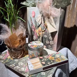 Presentpåse med Vårmotiv