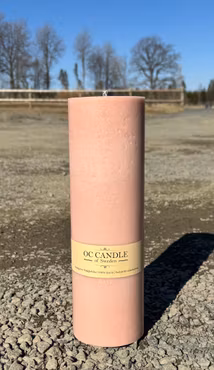Trädgårdsljus 30 cm, PUDER