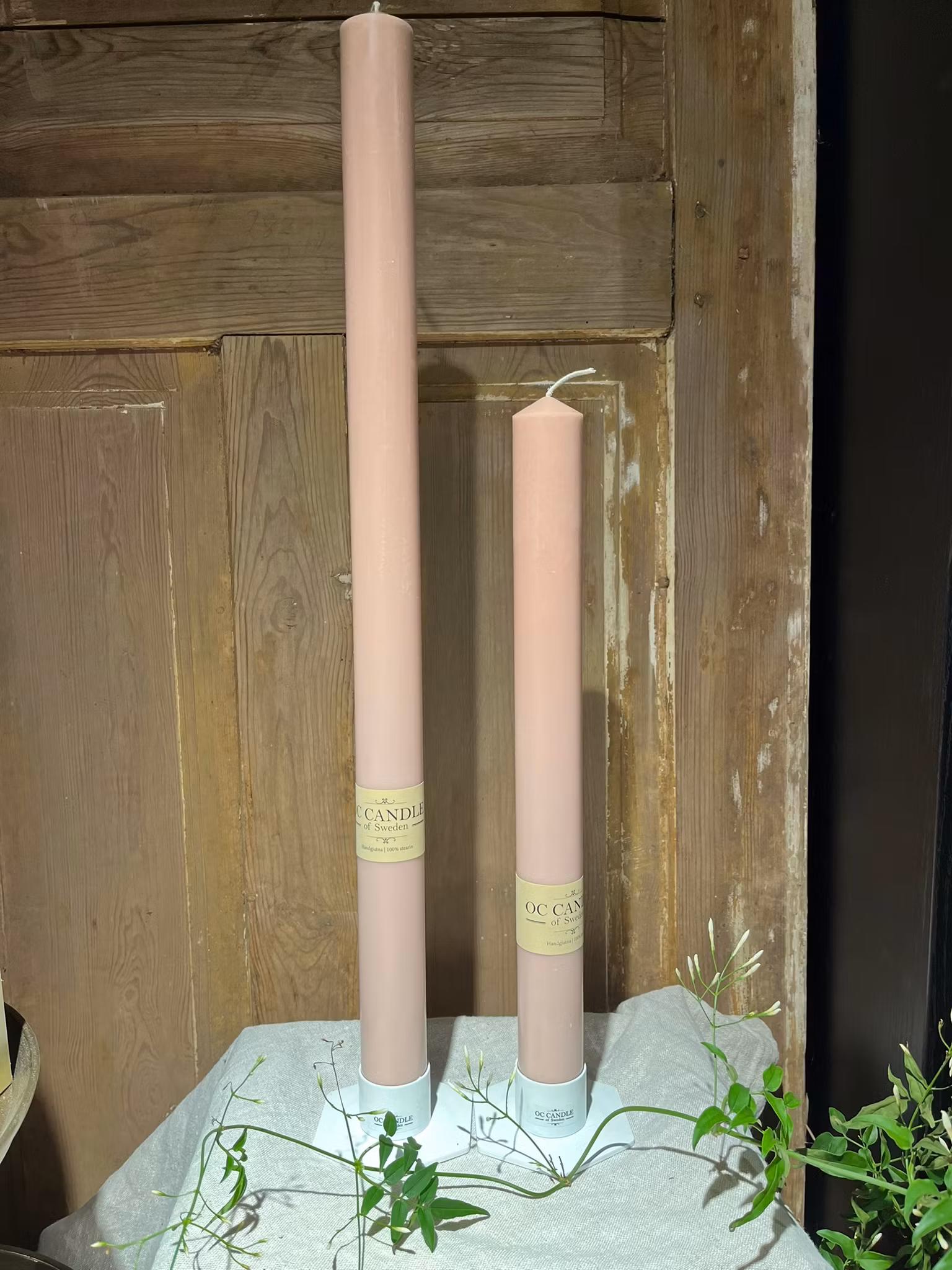 Ljusspira 60 cm Puder