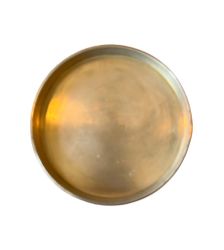 Ljusfat metall guld L
