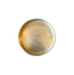 Ljusfat metall guld S