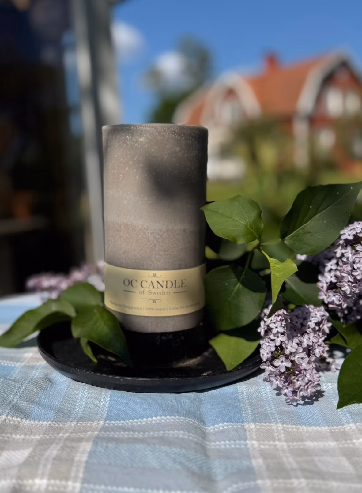 Trädgårdsljus, 20 cm, Mullvad