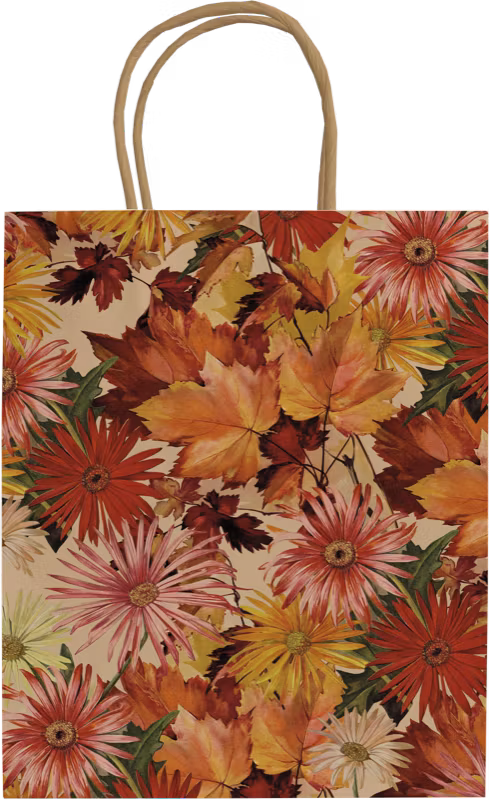 Presentpåse med höstmotiv