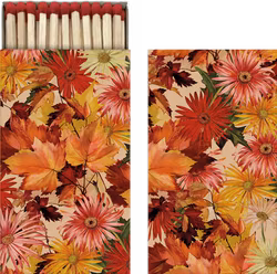 Tändstickor med höstmotiv