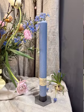 Ljusspira 40 cm BLÅ