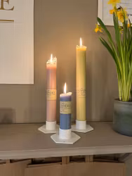 Ljusspira 20 cm BLÅ